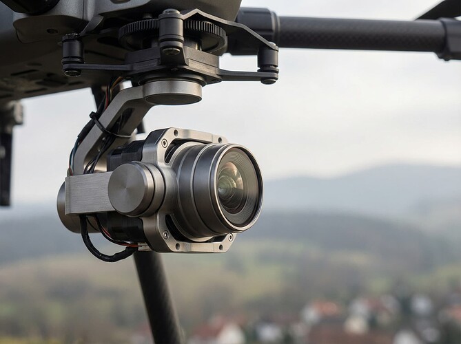 Drone Camera on gimbal